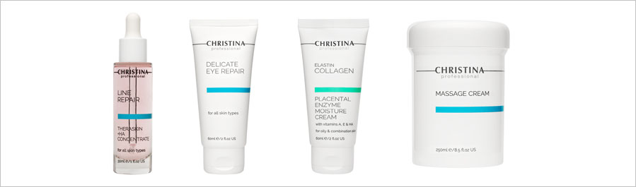 Крема, гели, сыворотки - общая линия