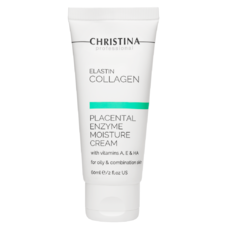 Увлажняющий крем с растительными энзимами, витаминами А,Е и гиалуроновой кислотой Christina