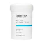 Увлажняющий дневной крем с маслом шиповника и морковным маслом для сухой кожи лица Christina