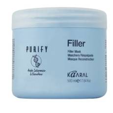 Маска для придания плотности волосам с кератином и гиалуроновой кислотой Kaaral Purify Filler, 500 мл