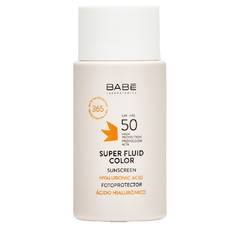 Супер флюид с тонирующим эффектом SPF50+ Babe Laboratorios