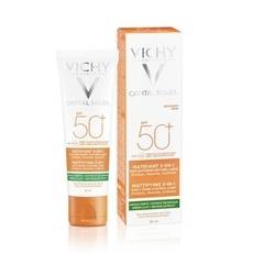 Матирующий уход 3-в-1 SPF50+ Capital Soleil Vichy
