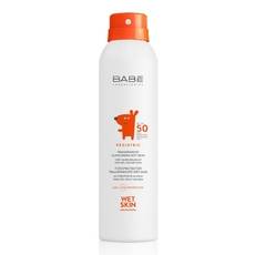Детский влагостойкий солнцезащитный спрей SPF 50 Babe Laboratorios