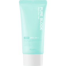 Солнцезащитный гель для лица A'PIEU Pure Block Aqua Sun Gel SPF50+/PA+++